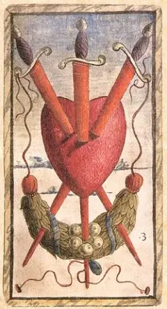 three of swords