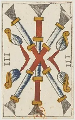 three of wands