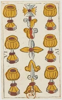 six of cups