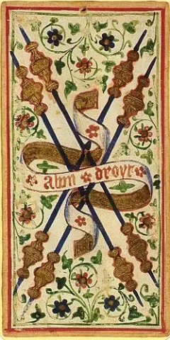 four of wands
