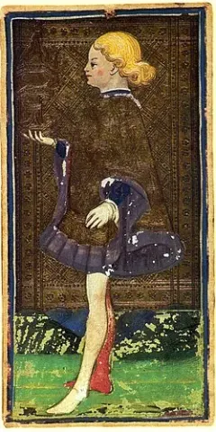 page of cups