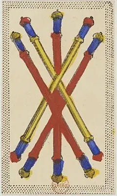 five of Batons