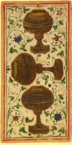 three of cups