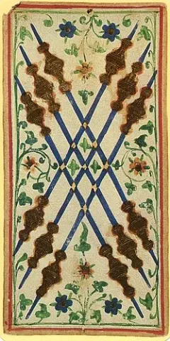 six of wands