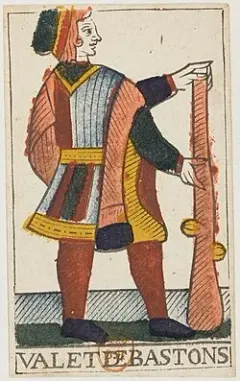 page of wands