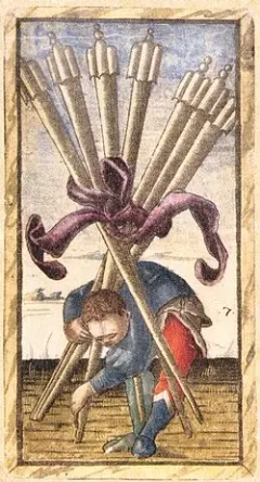 seven of wands