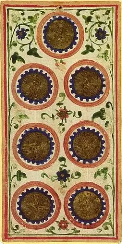 seven of Coins