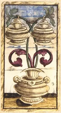 three of cups