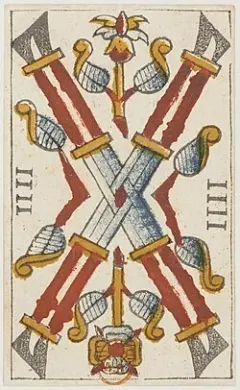 four of wands