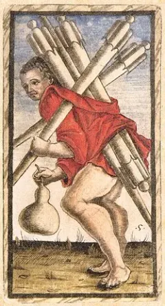 five of wands