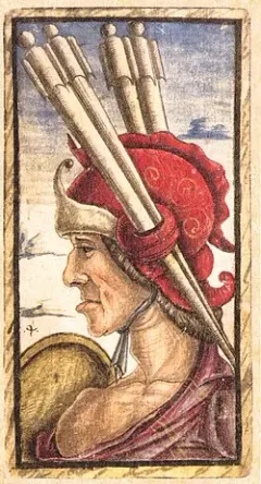 four of wands