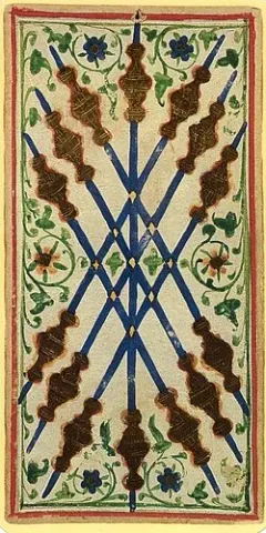 seven of wands